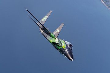 Saoedische Boeing F-15 Eagle boven Griekenland. van Jaap van den Berg