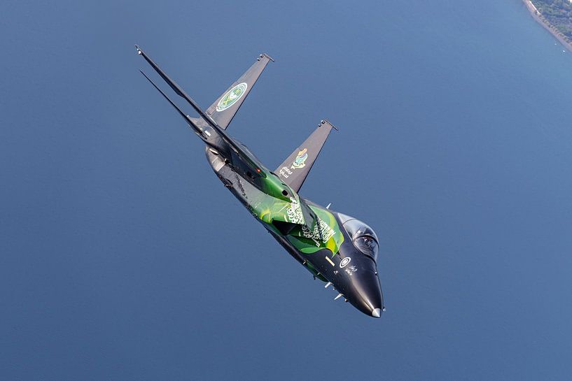 Saudische Boeing F-15 Eagle über Griechenland. von Jaap van den Berg