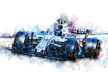 Lance Stroll by Theodor Decker