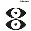 Loving Eyes, abstrakte Illustration Schlafzimmer von Michel Rijk