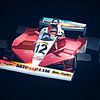 Ferrari Gilles Villeneuve van Nylz Race Art
