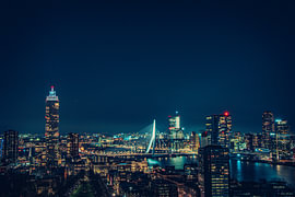 Rotterdam skyline as seen from the Euromast by Kitty van Mil