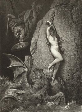 Andromeda - Gustave Doré