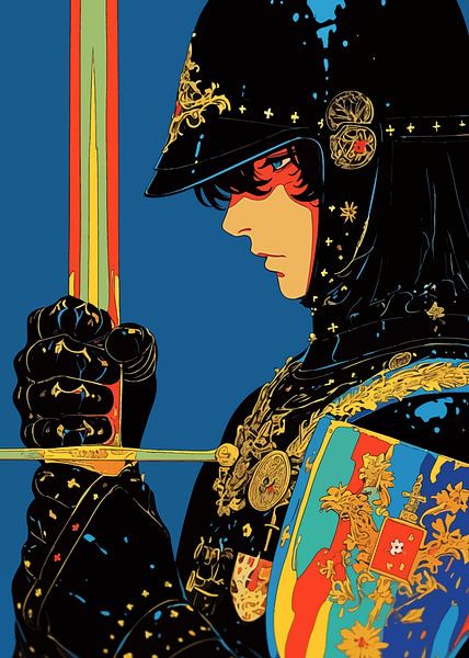 Warrior and His Sword by MIROKKU