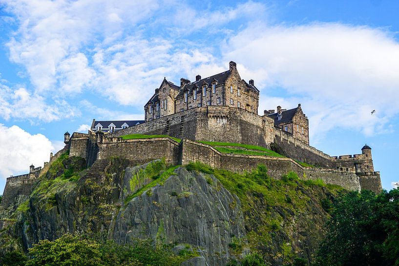 Edinburgh Castle, Edinburgh Schotland van Arjan Schalken