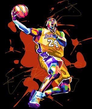 Basketbal Pop Art van shichiro ken