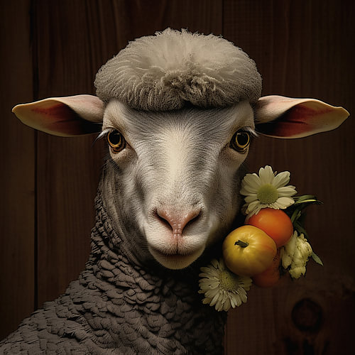Schaf frei nach Arcimbaldo 3