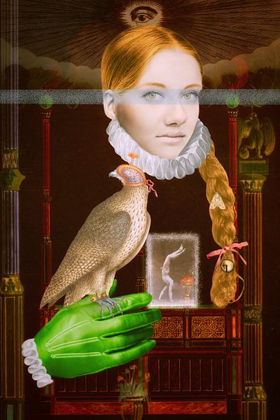 Victoria (1 of 4) Falconer in a changing world by Blikstjinder by Betty J