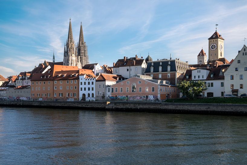 Historic Regensburg on the Danube by ManfredFotos