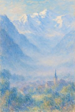 Chamonix Gelassenheit am Morgen von Travel Shop