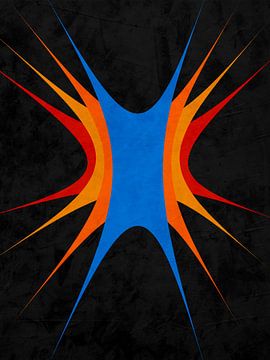 MODERN COLOURFUL GEOMETRIC ABSTRACT ART