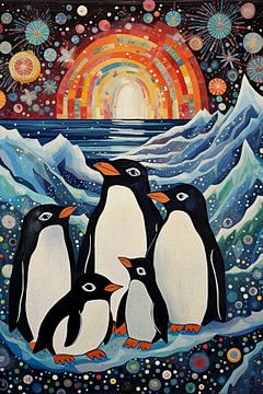 Procrastinating Penguins van Whale & Sons