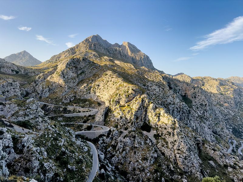 Der Aufstieg von Sa Calobra von Iwan Appels