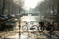 Winter in Amsterdam van Michel van Kooten thumbnail