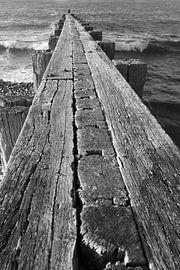 Un brise-golf dans l'eau sur Etienne Rijsdijk