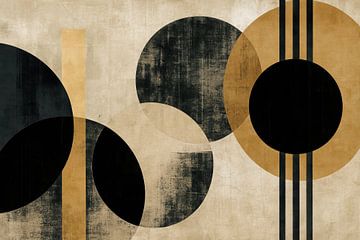 Geometrische vormen met textuur