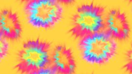 Fleurs batik sur Mad Dog Art