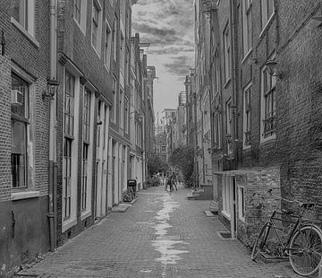 Oude Nieuwstraat Amsterdam van Peter Bartelings