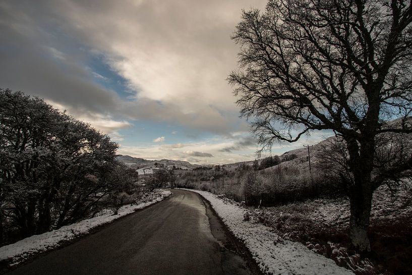 Road through Scotland by Guus van Mieghem