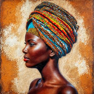 Afrikanische Schönheit auf Terra