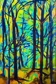 WALD IM HERBST  von Younsi