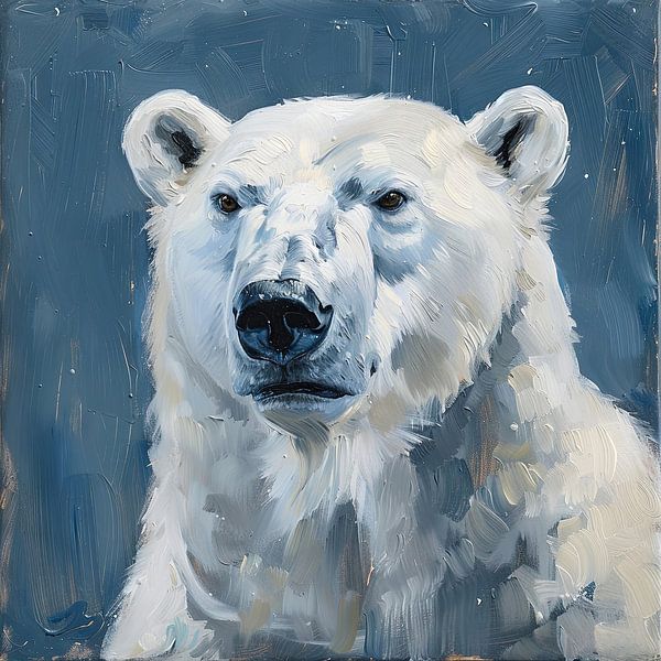 Polar bear by Poster Art Shop