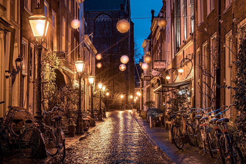 Leiden in Lockdown: Kloksteeg by Carla Matthee