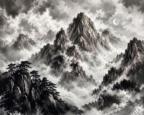 De top van de Misty Mountain