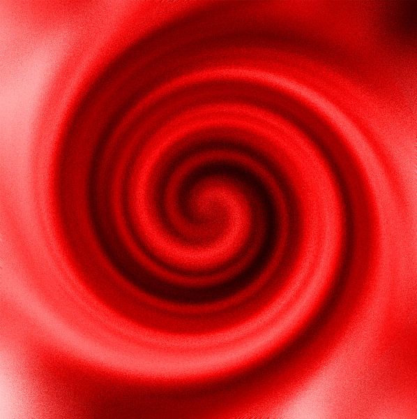 Dramatic in Rot von KW Malerei