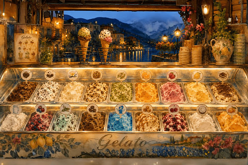 Gelato aan het Gardameer