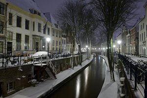 Nieuwegracht à Utrecht entre le pont Pausdam et le pont Paulus sur Donker Utrecht