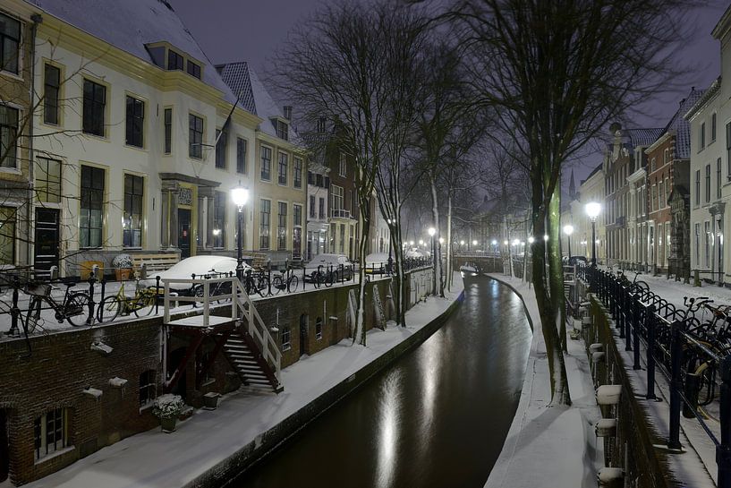 Nieuwegracht à Utrecht entre le pont Pausdam et le pont Paulus par Donker Utrecht