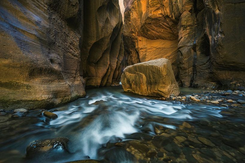 A rock on the move by Loris Photography