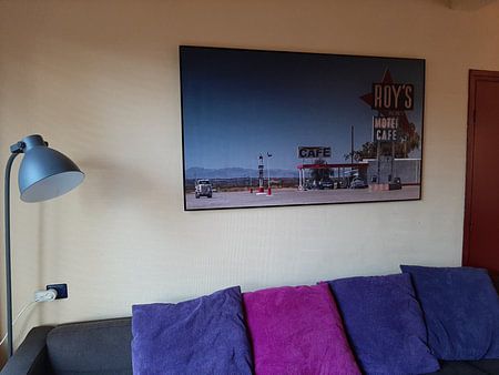 La station-service de Roy sur la Route 66