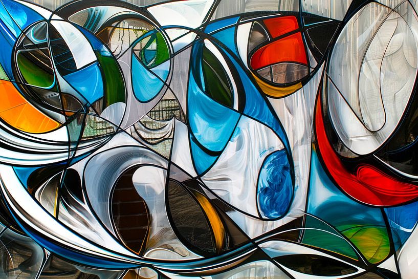 Digitale abstrakte Kunst von Egon Zitter