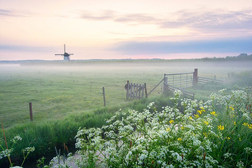 Lever de soleil dans la Betuwe par Max ter Burg Fotografie