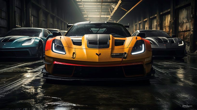 Supersportwagen von Gelissen Artworks