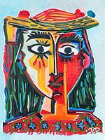 Abstract portret Petronella