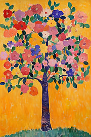 Colorful Tree of Life by VETTORICA