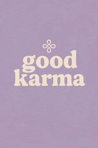 Good Karma (Purple) by Treechild