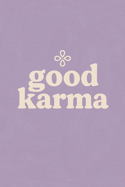 Good Karma (Purple) von Treechild