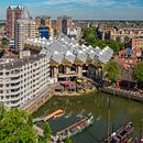 Kubuswoningen  in Rotterdam oude haven - The Netherlands ( Cube Houses) van Jolanda Aalbers thumbnail