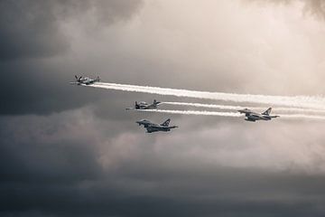 Flying Bulls in formatie van Tobias Wartenberg