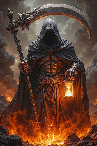 VORAZON: Der Sensenmann mit der Sanduhr der Verdammnis von INFERAURUM