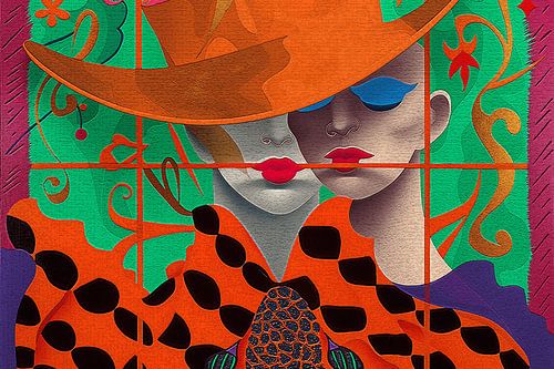 Popart portraits-headgear