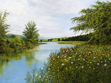 Bij de rivier van Art Demo