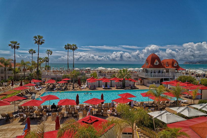 Hotel del Coronado in Coronado, Californië, Verenigde Staten van Mohamed Abdelrazek