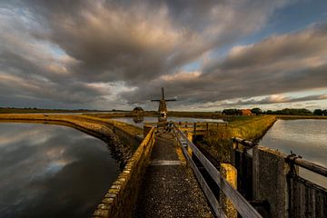 Molen Zonsopkomst van John Jansen