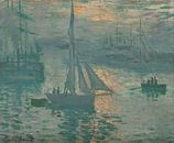 Soleil levant de Claude Monet par Schilders Gilde Aperçu