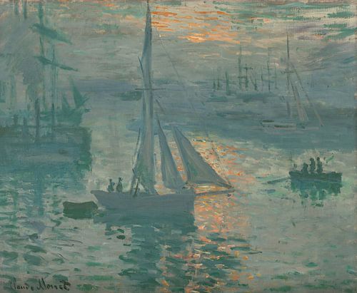 Sonnenaufgang - Claude Monet